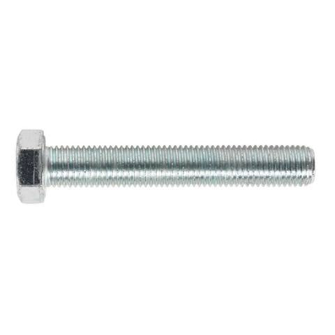 8.8 Zinc Plated HT Setscrew M16 x 100mm, DIN 933 - Pack of 5