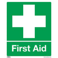 Worksafe® First Aid Safety Sign - Rigid Plastic