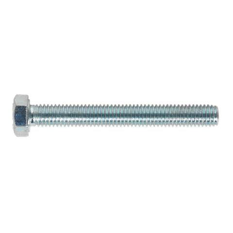 8.8 Zinc Plated HT Setscrew M5 x 40mm, DIN 933 - Pack of 50