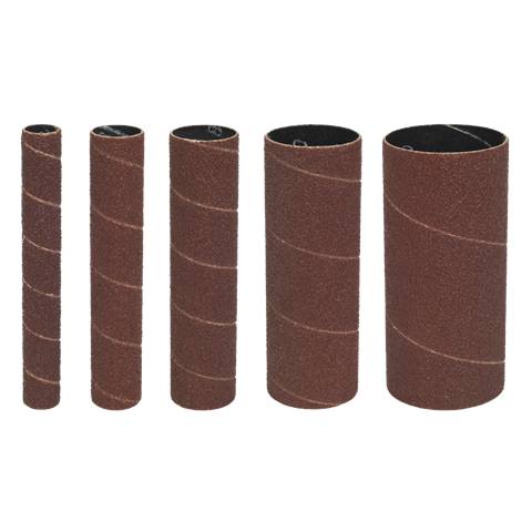 Assorted Sanding Sleeves 80 Grit - Pack of 5