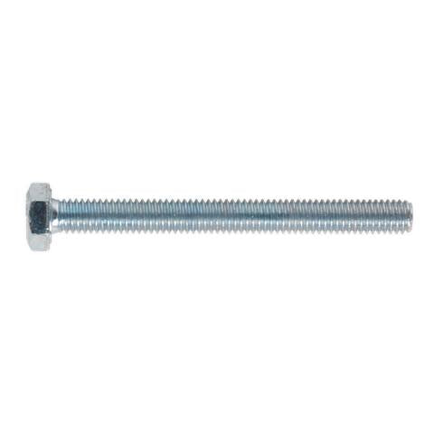 8.8 Zinc Plated HT Setscrew M6 x 60mm, DIN 933 - Pack of 50