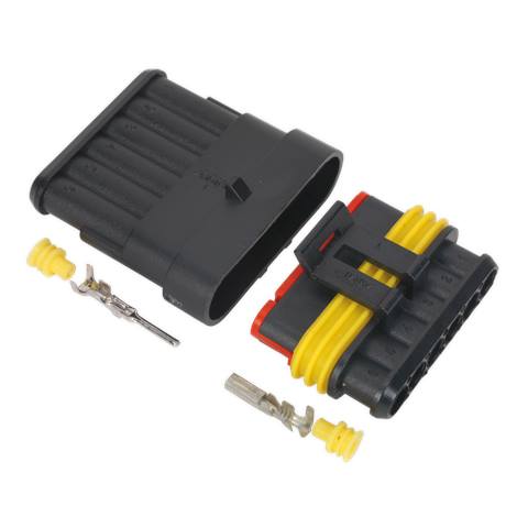 6-Way Superseal Male & Female Connector