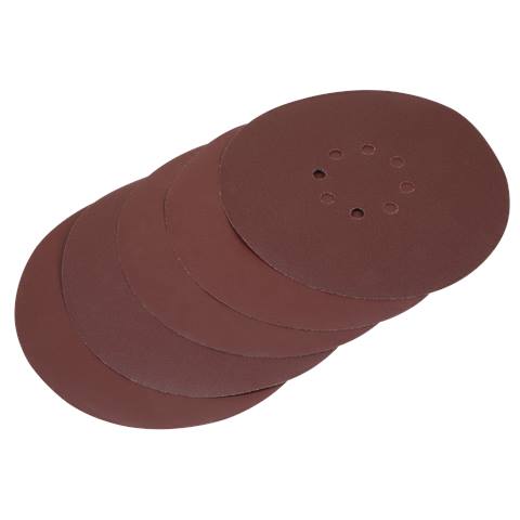 225mm Hook-and-Loop Sanding Disc Set 5pc