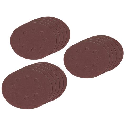 Hook-and-Loop Sanding Disc Set 125mm 10pc
