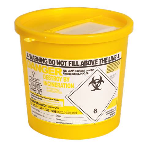 Sharps Bin 2.5L