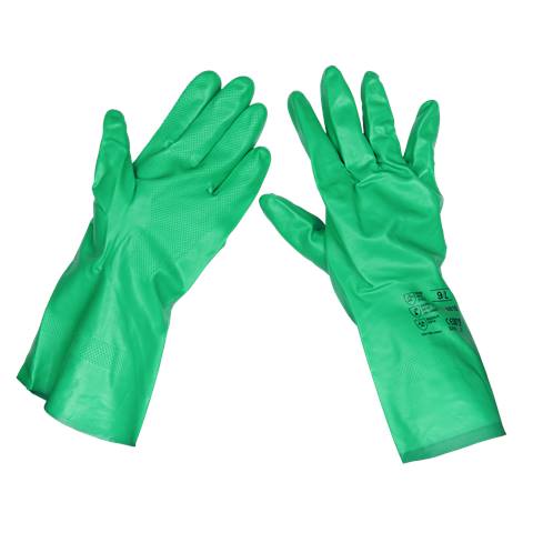 Cuffed Nitrile Gauntlets 330mm - Pair