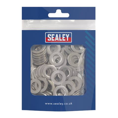 Stainless Steel Flat Washer M10 A2, DIN 125 - Pack of 100