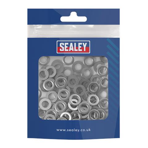 Flat Washer Stainless Steel M6, DIN 125 - Pack of 100