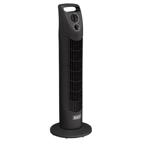 30" Oscillating Tower Fan 3-Speed 230V