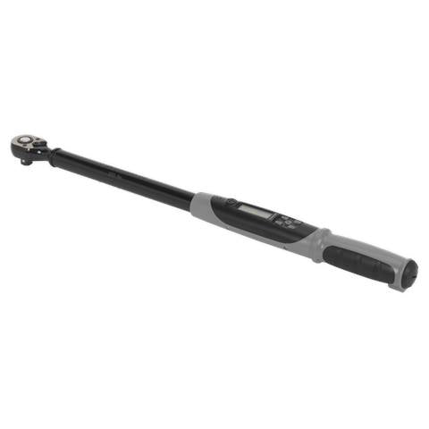 Premier Black Digital Torque Wrench with Angle Function 1/2"Sq Drive 20-200Nm