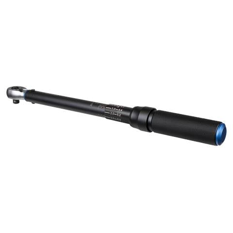 Torque Wrench Micrometer 3/8"Sq Drive Calibrated 20-120Nm - Premier Black