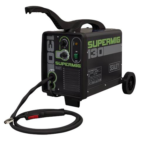 Mini Portable Gas/Gasless MIG Welder 130A 230V
