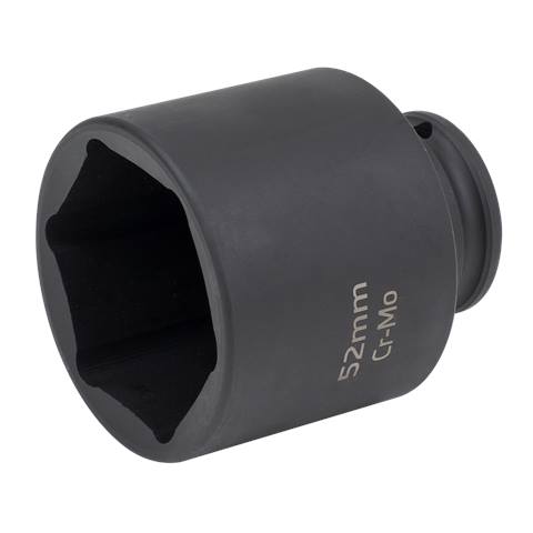 Impact Socket 1/2"Sq Drive 52mm