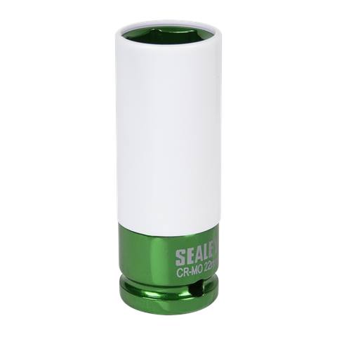Alloy Wheel Impact Socket 1/2"Sq Drive 22mm