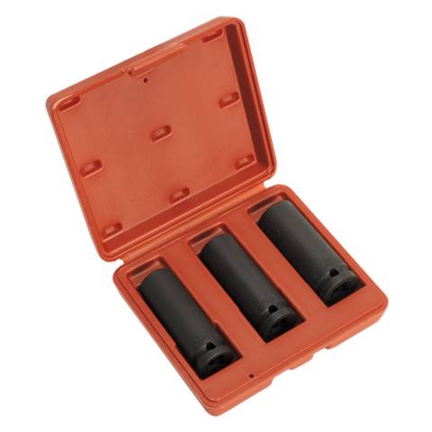 Deep Impact Socket Set 1/2"Sq Drive 3pc