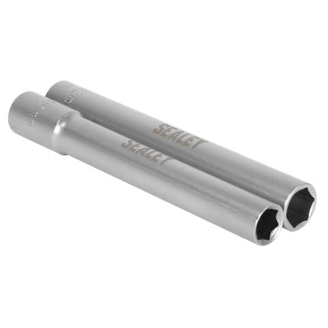 Extra-Deep Socket Set 3/8"Sq Drive 2pc