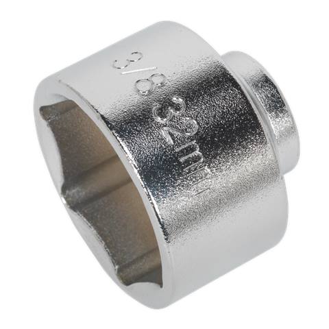 Low Profile Oil Filter Socket 3/8"Sq Drive 32mm