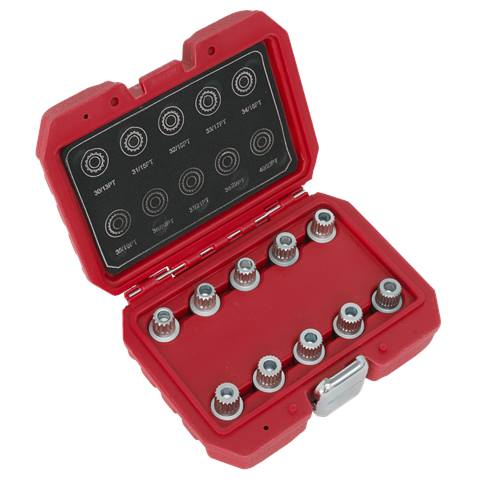 Locking Wheel Nut Key Set for BMW & Mini 10pc