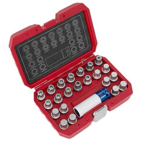 Locking Wheel Nut Key Set for VAG 23pc