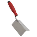 Stainless Steel External Corner Trowel with Rubber Handle 120 x 60mm