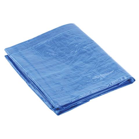 Tarpaulin 3.66 x 4.88m - Blue