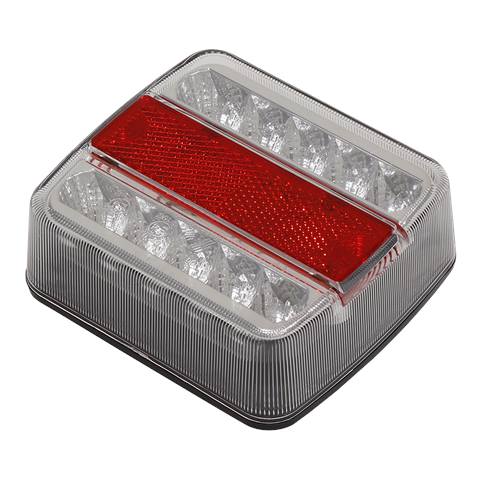 Rear Square Lighting Cluster SMD LED 12V