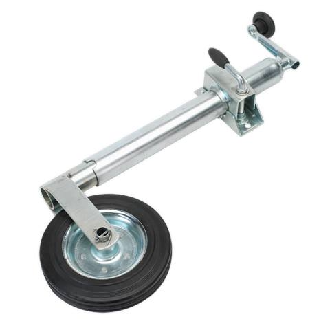 Jockey Wheel & Clamp 50mm - 200mm Solid Wheel