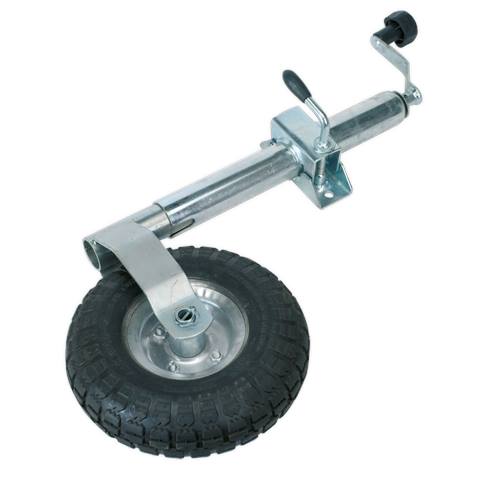 Jockey Wheel & Clamp 48mm - 260mm Pneumatic Wheel