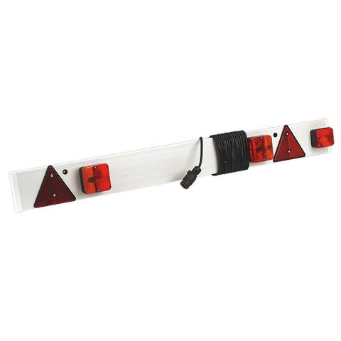 Trailer Board 4ft 6" with Fog Light & 6m Cable 12V