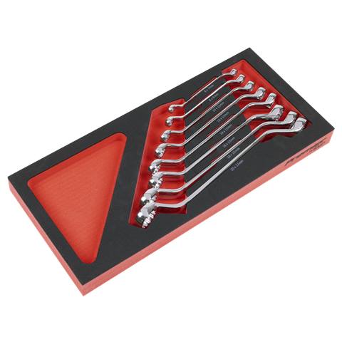 Premier Deep Offset Spanner Set with Tool Tray 8pc