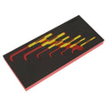 Premier Insulated Hex Key Set with Tool Tray 6pc - VDE Approved