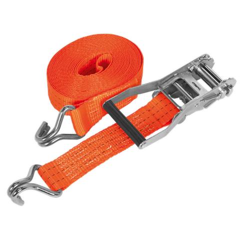 Ratchet Strap Polyester Webbing 50mm x 10m 3000kg Breaking Strength
