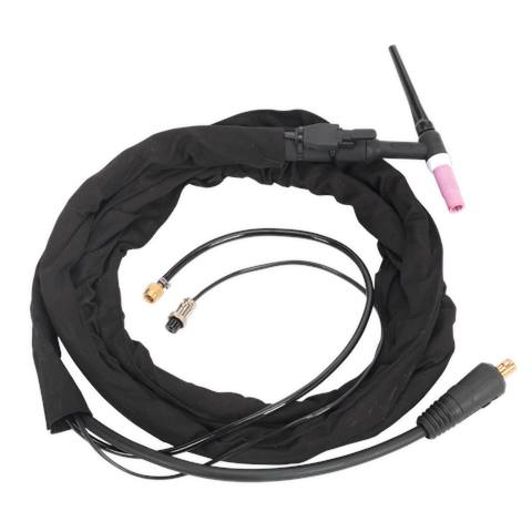 TIG Inverter Welding Torch with Push-Button 16mm²