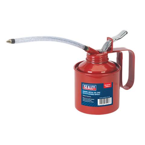 Metal Oil Can with Flexible Spout 500ml