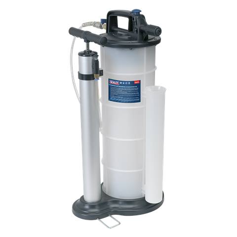 Manual/Air Vacuum Oil & Fluid Extractor Pump 9L