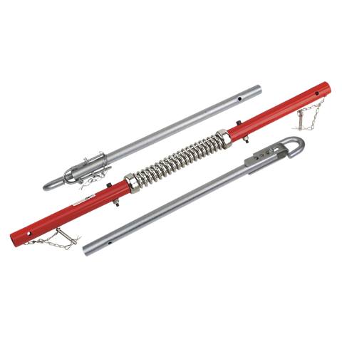 Tow Pole with Shock Spring 2000kg Rolling Load Capacity