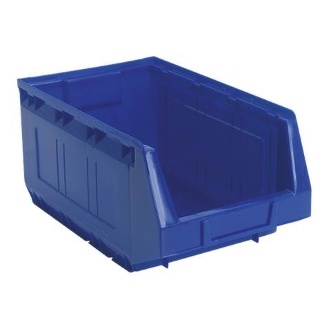 Plastic Storage Bin 210 x 355 x 165mm, Blue - Pack of 20