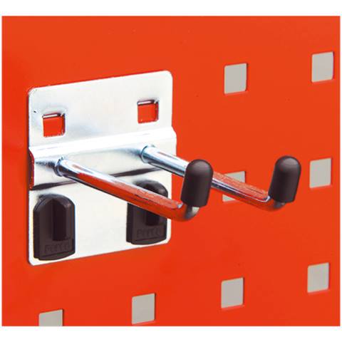 Double Prong Hook with Angled End 6 x 75mm - Pack of 5