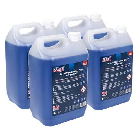 Carpet/Upholstery Detergent 5L - Pack of 4