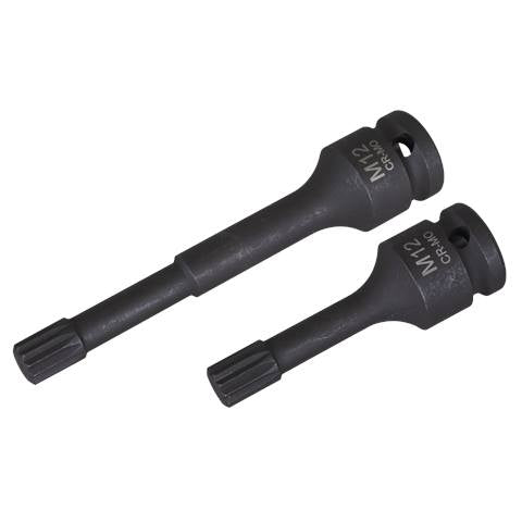 M12 Wheel Bearing Hub Spline Socket Bits for VAG 2pc