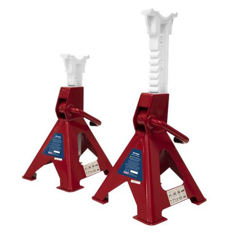 Ratchet Type Axle Stands (Pair) 3 Tonne Capacity per Stand