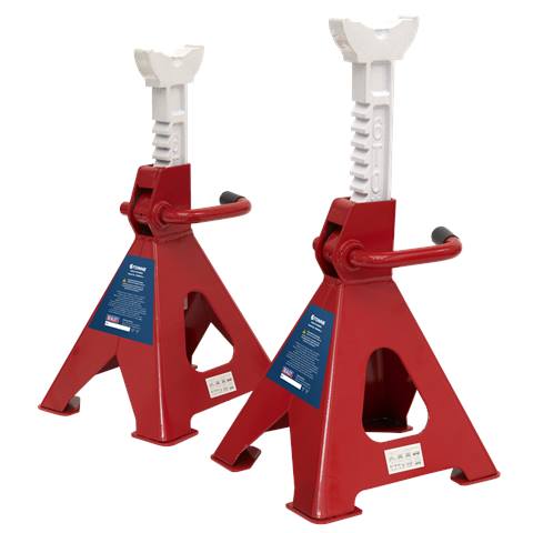 Ratchet Type Axle Stands (Pair) 6 Tonne Capacity per Stand