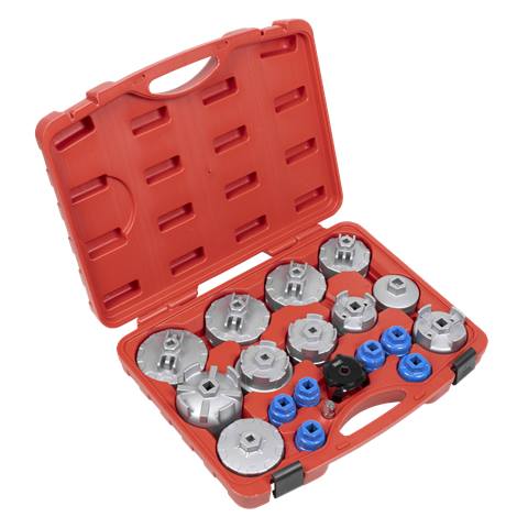 Oil Filter Cap Wrench Set 19pc