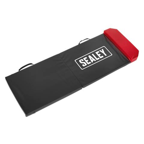 Folding Mechanic's Mat with Headrest 35mm