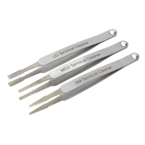 Diamond Grip Terminal Cleaner Set 3pc