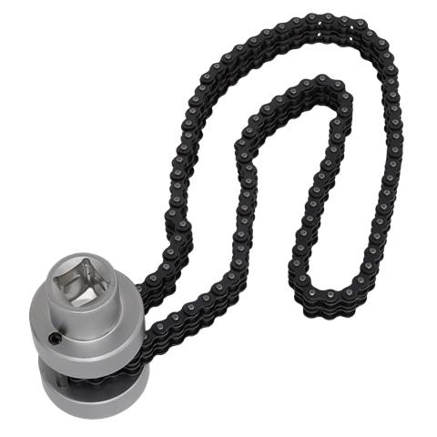 Oil Filter Chain Wrench 1/2"Sq Drive 60-115mm Capacity