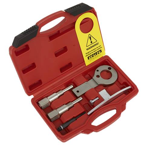 Diesel Engine Timing Tool Kit - for Alfa Romeo, Fiat, Lancia - 1.6D/1.9D/2.0D/2.4D - Belt Drive