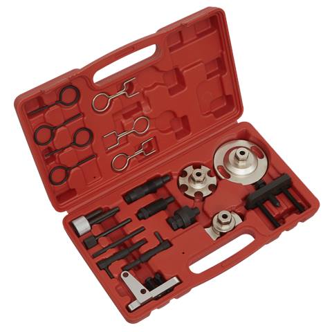 Diesel Engine Timing Tool & HP Pump Removal Kit - for VAG 2.7D/3.0D/4.0D/4.2D TDi - Chain Drive
