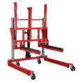 Wheel Removal Trolley with Adjustable Width 500kg Capacity