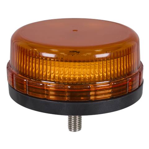 SMD LED Rotating Flashing Warning Beacon with 12mm Bolt Fixing 12V/24V